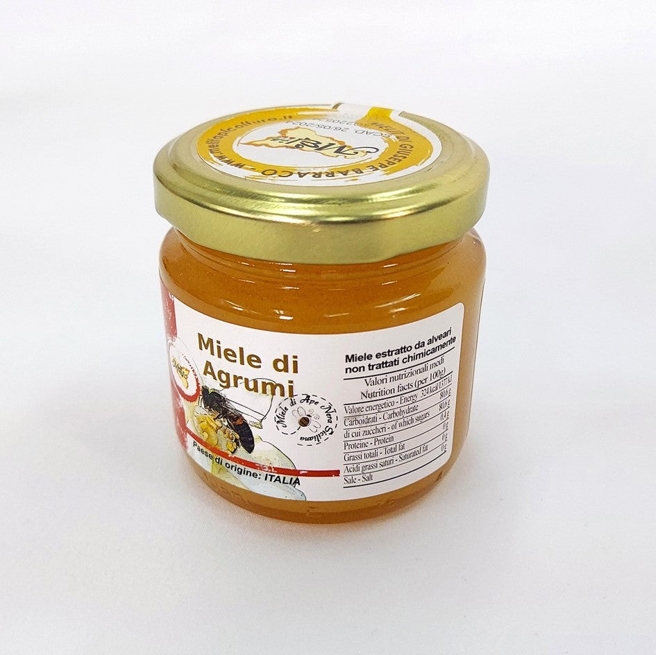 [Collected in Sicily] Honey Orange Blossom Honey (125g)