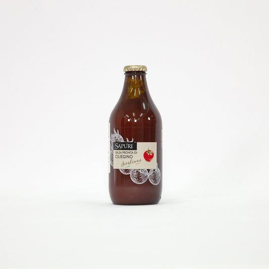 [Produced in Sicily, Italy] Cherry tomato sauce Rosso Cilliegino (330ml)